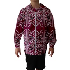 Abstract Pattern Geometric Backgrounds  Kids  Hooded Windbreaker by Eskimos