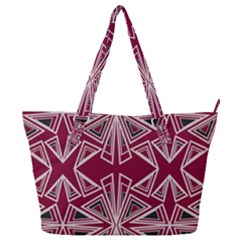 Abstract Pattern Geometric Backgrounds  Full Print Shoulder Bag by Eskimos