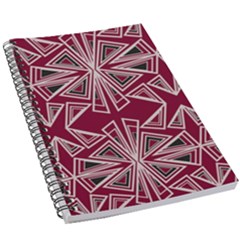 Abstract Pattern Geometric Backgrounds  5 5  X 8 5  Notebook by Eskimos