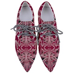 Abstract Pattern Geometric Backgrounds  Pointed Oxford Shoes by Eskimos