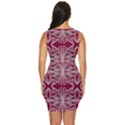 Abstract pattern geometric backgrounds  Draped Bodycon Dress View4