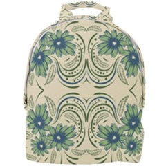 Folk Flowers Print Floral Pattern Ethnic Art Mini Full Print Backpack by Eskimos