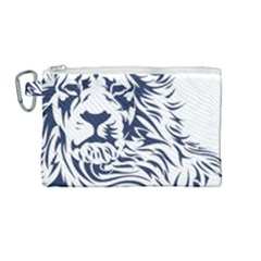 Head Art-lion Drawing Canvas Cosmetic Bag (medium)