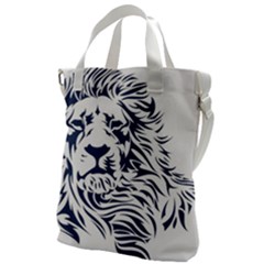 Head Art-lion Drawing Canvas Messenger Bag