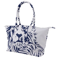 Head Art-lion Drawing Canvas Shoulder Bag by Jancukart