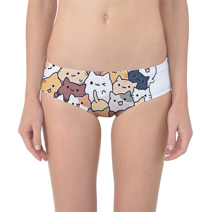 Cat-kitten Classic Bikini Bottoms