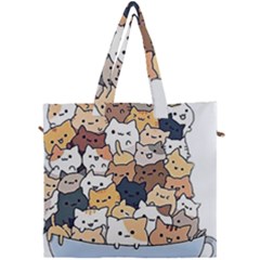 Cat-kitten Canvas Travel Bag