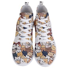 Cat-kitten Men s Lightweight High Top Sneakers