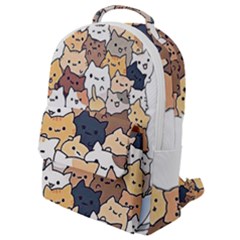 Cat-kitten Flap Pocket Backpack (small)