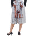 Rag-flats-onion-flats-llc-architecture-drawing Graffiti-architecture Classic Velour Midi Skirt  View2