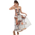 Rag-flats-onion-flats-llc-architecture-drawing Graffiti-architecture Backless Maxi Beach Dress View1