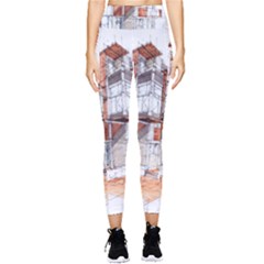 Rag-flats-onion-flats-llc-architecture-drawing Graffiti-architecture Pocket Leggings 