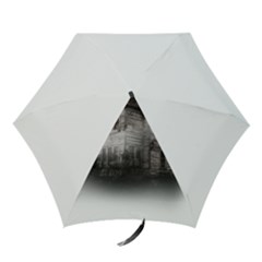 Haunted-night Building Mini Folding Umbrellas