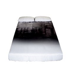 Haunted-night Building Fitted Sheet (full/ Double Size)