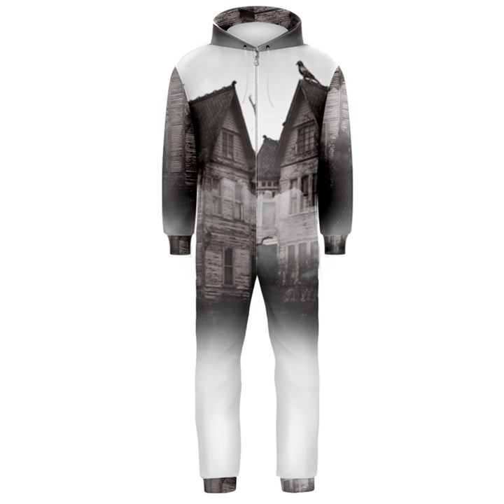 Haunted-night Building Hooded Jumpsuit (Men)