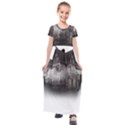 Haunted-night Building Kids  Short Sleeve Maxi Dress View1