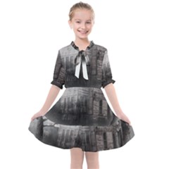 Haunted-night Building Kids  All Frills Chiffon Dress