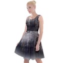 Haunted-night Building Knee Length Skater Dress View1