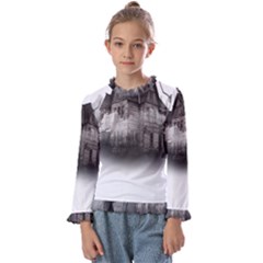 Haunted-night Building Kids  Frill Detail Tee