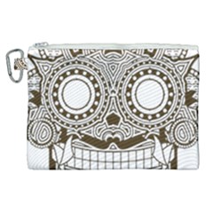 Barong-mask-art-bali Canvas Cosmetic Bag (xl) by Jancukart