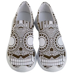 Barong-mask-art-bali Women s Lightweight Slip Ons