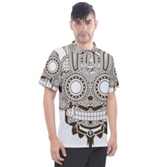 Barong-mask-art-bali Men s Polo Tee by Jancukart