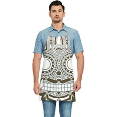 Barong-mask-art-bali Kitchen Apron