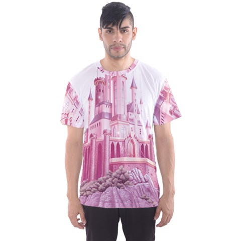 Pink Castle Men s Sport Mesh Tee by Jancukart