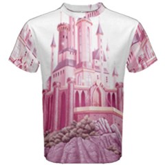 Pink Castle Men s Cotton Tee