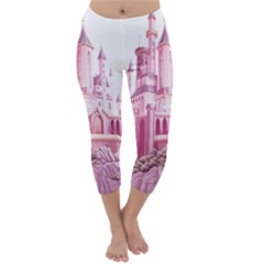 Pink Castle Capri Winter Leggings 