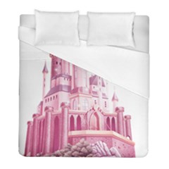 Pink Castle Duvet Cover (full/ Double Size)