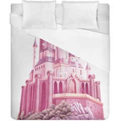 Pink Castle Duvet Cover (california King Size)