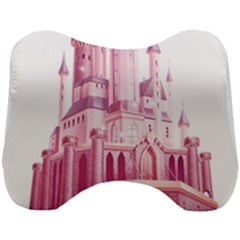 Pink Castle Head Support Cushion