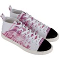 Pink Castle Men s Mid-Top Canvas Sneakers View3