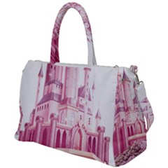 Pink Castle Duffel Travel Bag