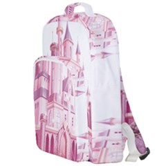 Pink Castle Double Compartment Backpack