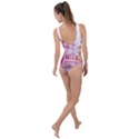 Pink Castle Side Cut Out Swimsuit View2