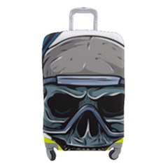 Skull-underwater-diving-skeleton-diving-head Luggage Cover (small) by Jancukart