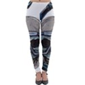 Skull-underwater-diving-skeleton-diving-head Lightweight Velour Leggings View1