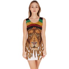 Lion Rastafari Bodycon Dress