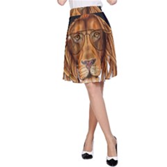 Lion Rastafari A-line Skirt