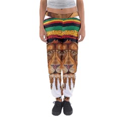 Lion Rastafari Women s Jogger Sweatpants by Jancukart