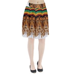 Lion Rastafari Pleated Skirt