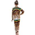 Lion Rastafari Kids  Long Sleeve Set  View2