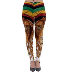 Lion Rastafari Lightweight Velour Leggings