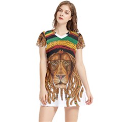 Lion Rastafari Women s Sports Skirt by Jancukart