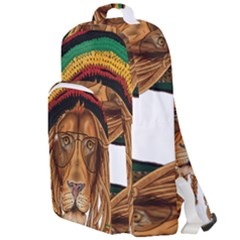 Lion Rastafari Double Compartment Backpack