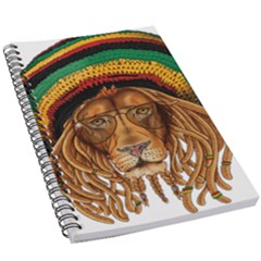 Lion Rastafari 5 5  X 8 5  Notebook