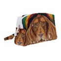 Lion Rastafari Wristlet Pouch Bag (Medium) View1