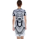 Balinese-art Barong-drawing-bali Short Sleeve Nightdress View2